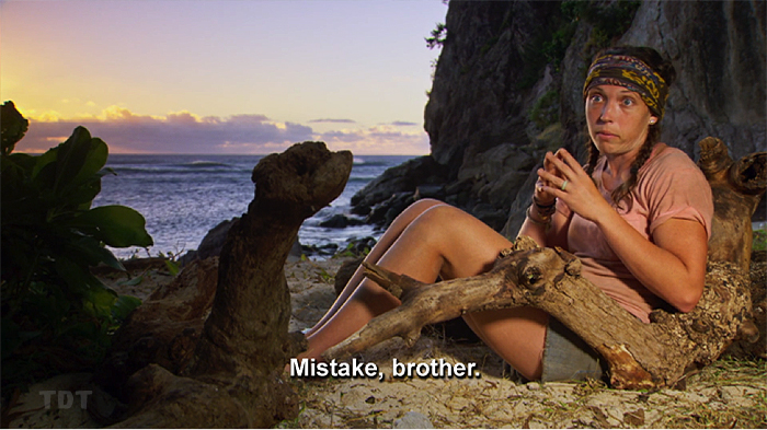 Sarah: Mistake, brother
