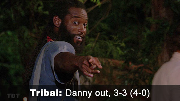 Danny out, 3-3 (4-0)