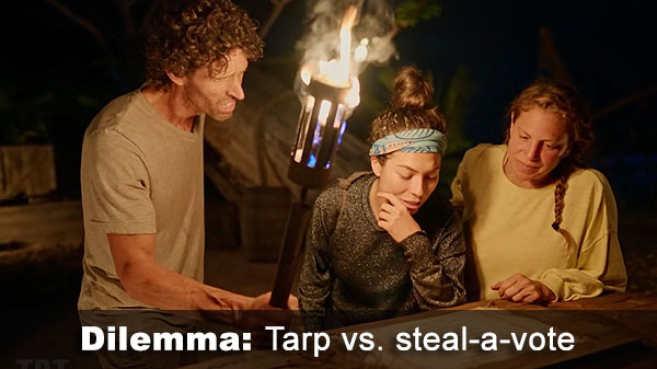 Brad chooses steal-a-vote