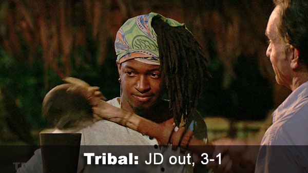 JD out, 3-1
