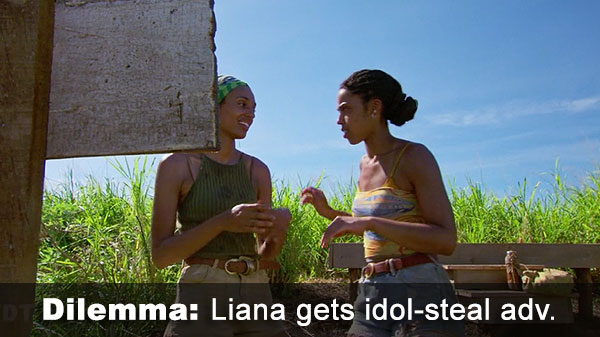 Liana gets idol-steal advantage