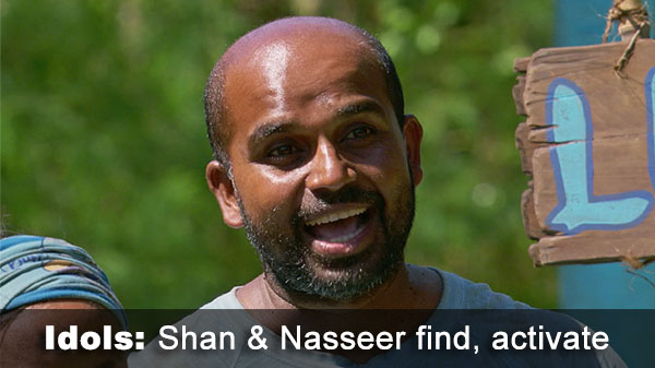 Shan, Naseer find & activate idols