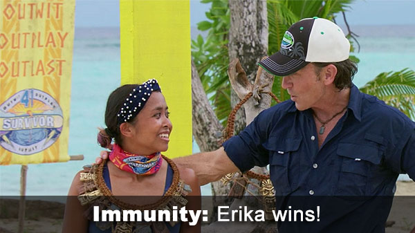 Erika wins IC