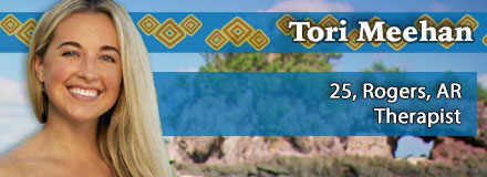 Tori Meehan, 25, Rogers, AR