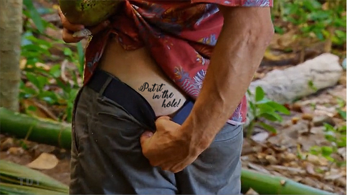 Put it in the hole