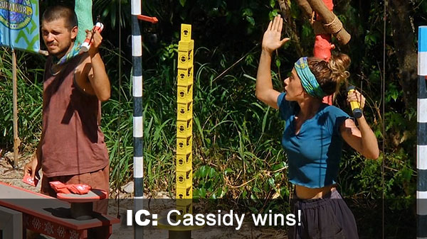 Cassidy wins IC