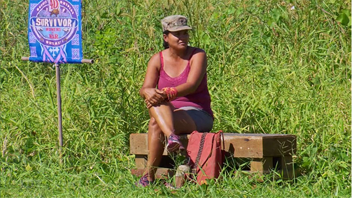 Sandra sitting out