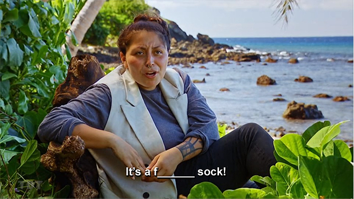 It's a fucking sock!