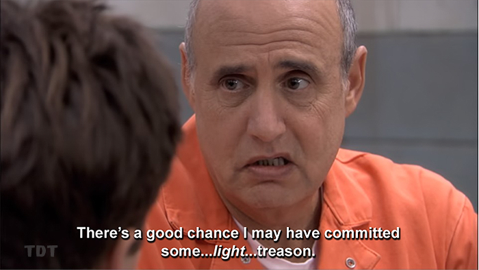 George Bluth: Light treason