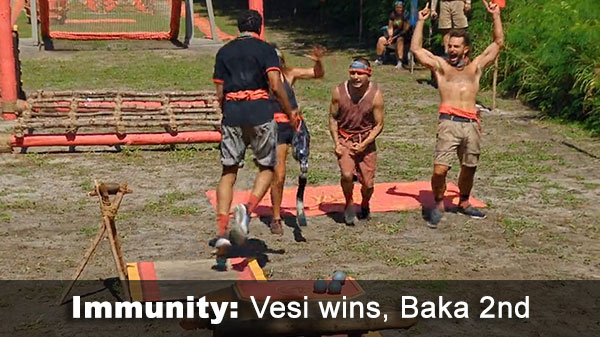 Vesi wins, Baka 2nd in IC