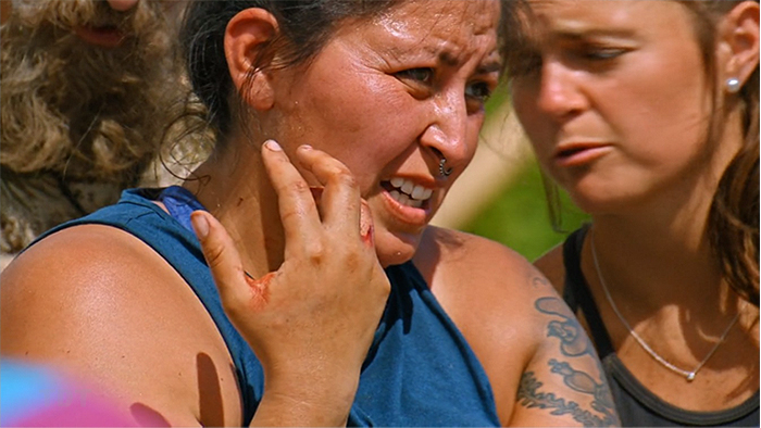 Karla gets hurt