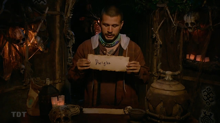 Jesse's vote for Dwight'