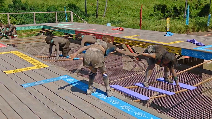 Plank bridge