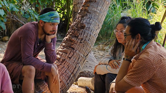 Jesse, Karla, and Owen chatting
