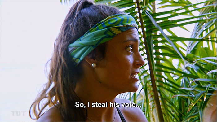 Noelle: So I steal his vote