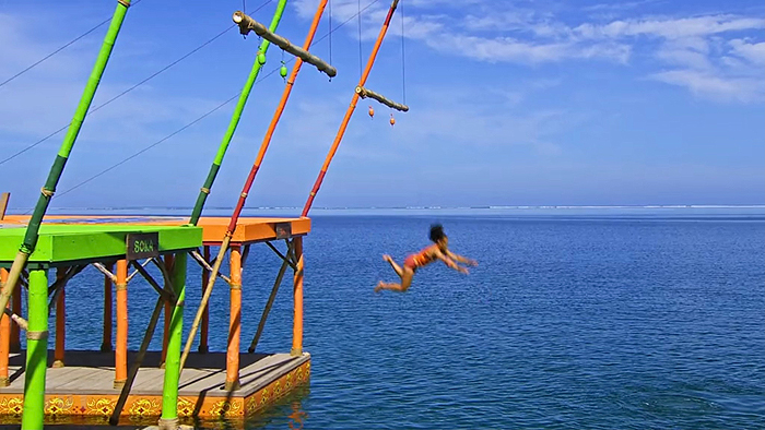 Lauren's bellyflop