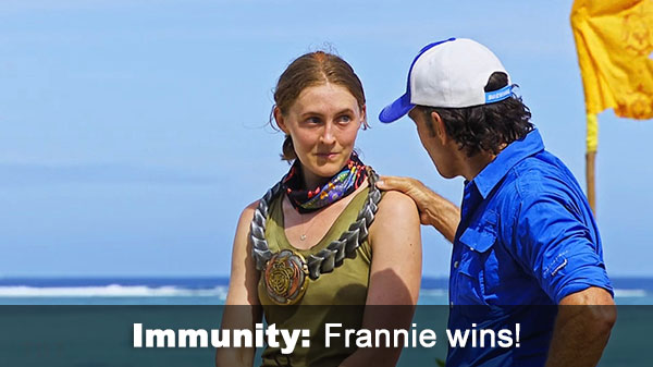 Frannie wins