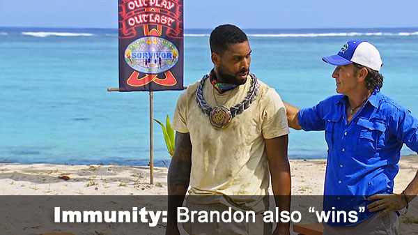Brandon also wins