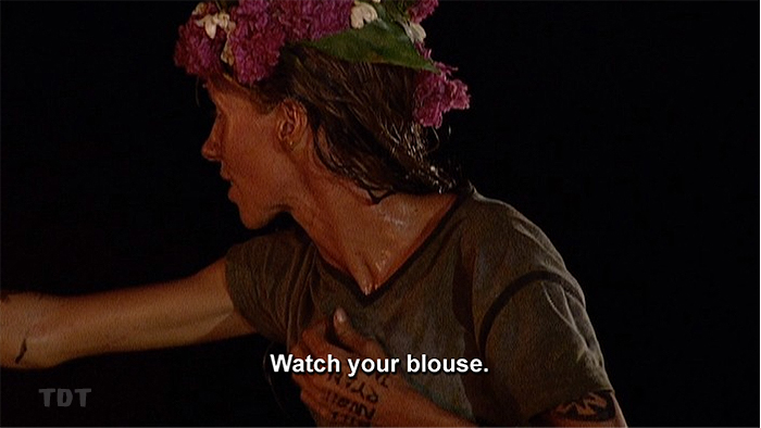 Neleh: Watch your blouse