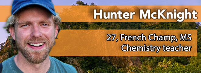 Hunter McKnight, 27, French Champ, MS