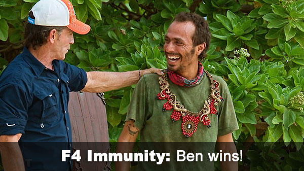 Ben wins F4 IC