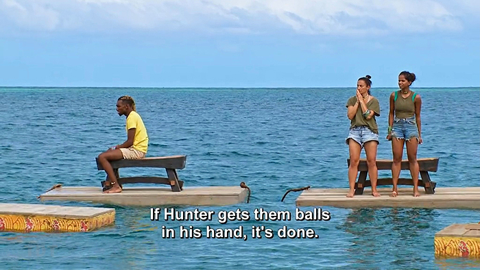 Hunter, balls