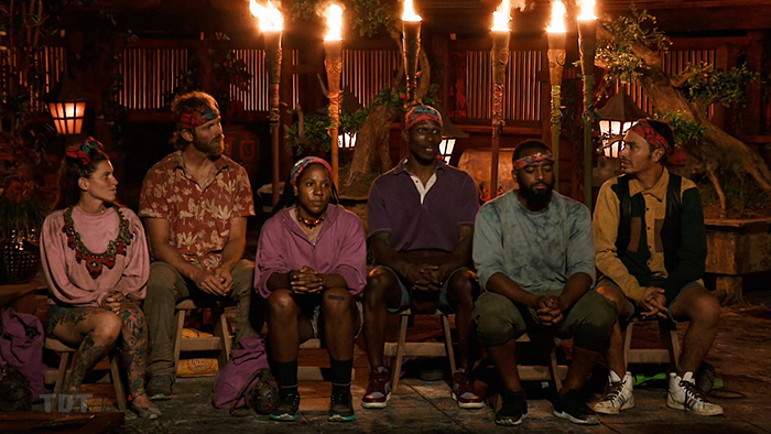 Losing team's Tribal