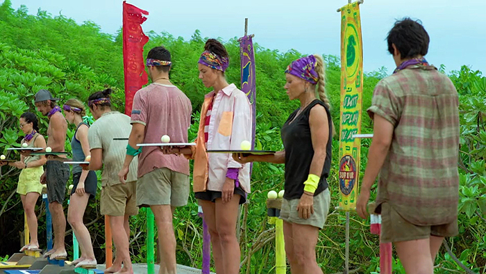 Immunity challenge finally in progress