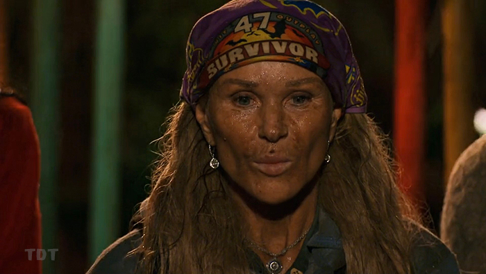 Sue's dirty face
