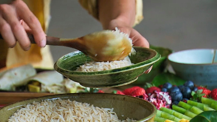 A bowl of rice