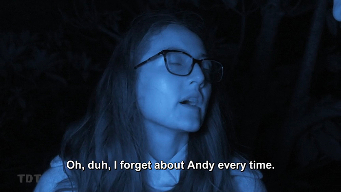 Rachel forgetting Andy
