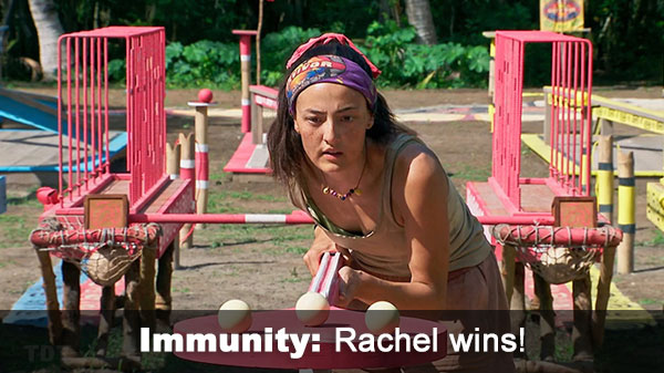 Rachel wins IC