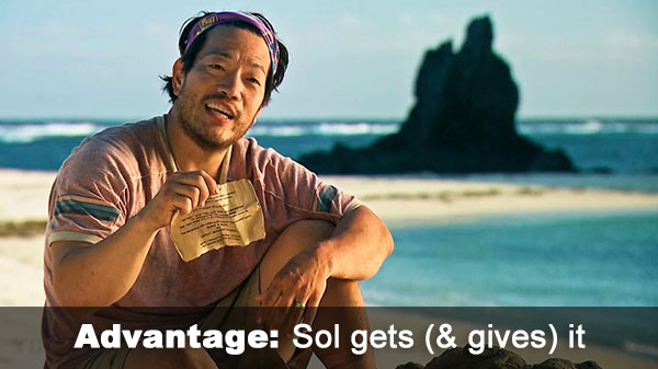 Sol finds advantage