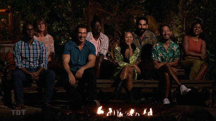 Laughing jury