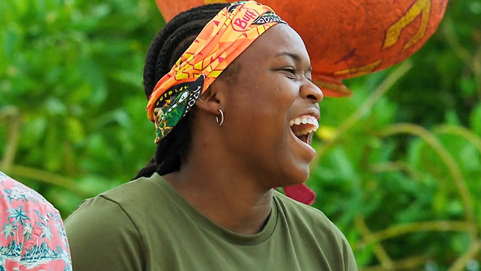 Sai laughing