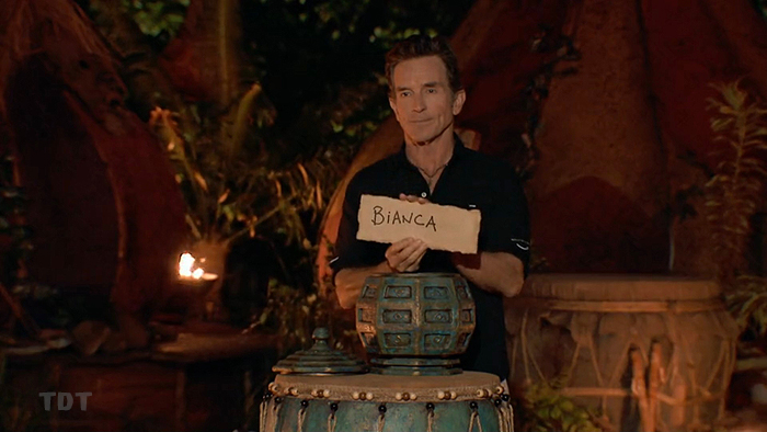 Bianca voted out, 2-1-1