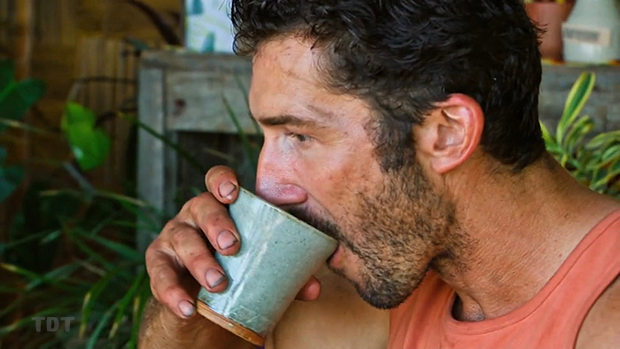David and his milk