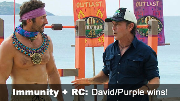 David wins IC + RC