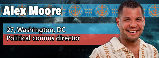 Alex Moore, 27, Washington, DC