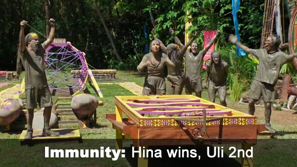 Hina win, Uli 2nd