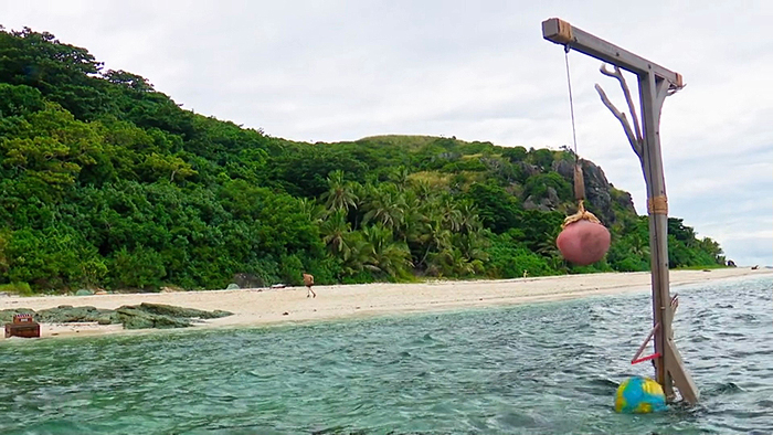 The pot again, with Steven approaching the finish The pot again, with Steven approaching the finish