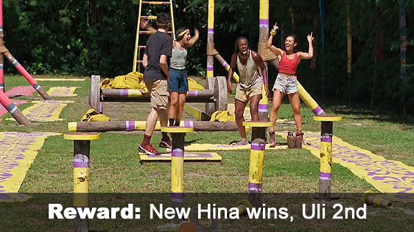 New Hina wins RC, Uli 2nd