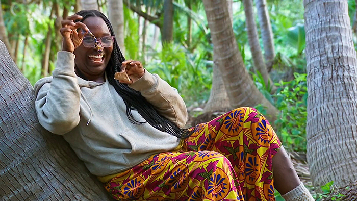 Kristina and her idol