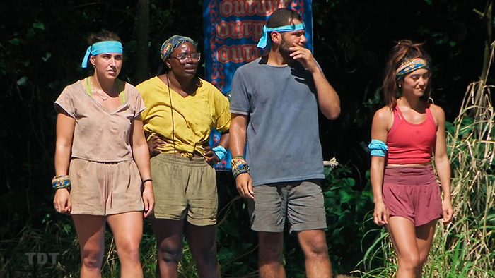 Kristina and the blue team Kristina and the blue team