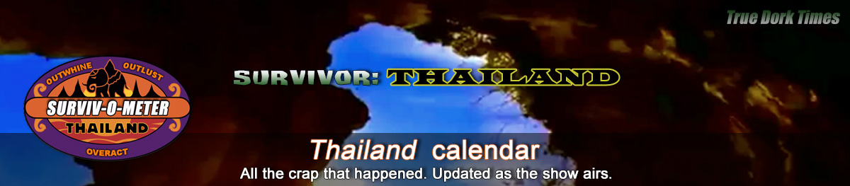 Survivor 5: Thailand calendar