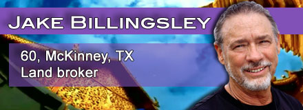 Jake Billingsley, 60, McKinney, TX