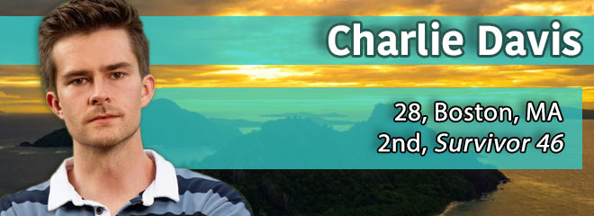 Charlie Davis, 28, Boston, MA