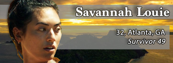 Savannah Louie, 32, Atlanta, GA