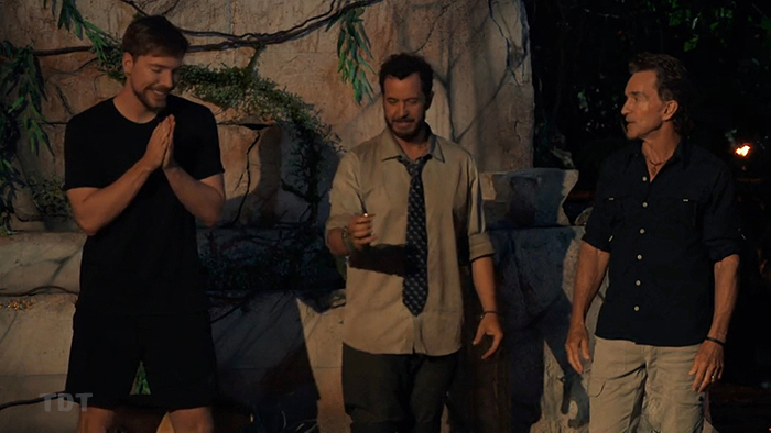 Devens flipping the coin