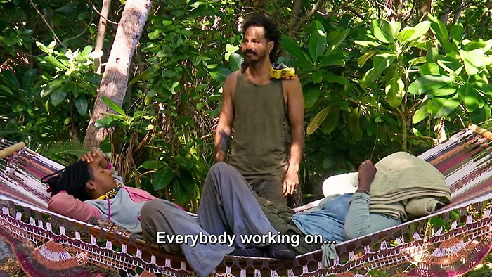 Cirie: Everybody working on...
